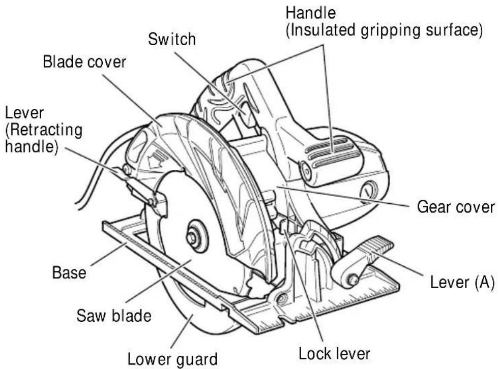 HITACHI C 7BMR - NAME OF PARTS - 1