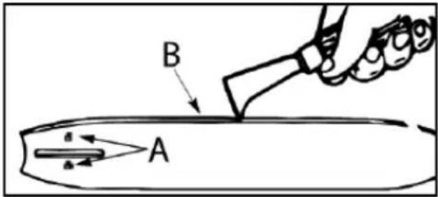 POULAN Pro PR111 - GUIDE-CHAÎNE - 1