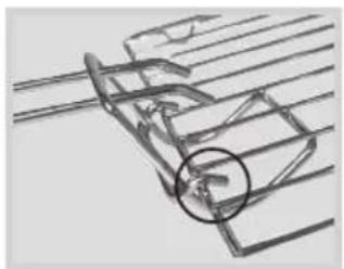 KORONA 57004 - Removing the baking tray/ grill rack - 2
