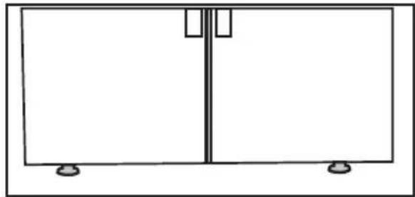 GRUNDIG GSBS 14620 XWF - De voetjes aanpassen - 1