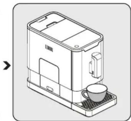 GRUNDIG BL 6280 W - Kaffee zubereiten - 2