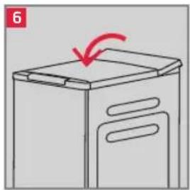 Koenic KWM 62212 A3 - Achtung: vor dem Waschen / Caution: before washing / Precaución: antes de lavar / Attention : avant le lavage / Attenzione: prima del lavaggio / Opgelet: voor het wassen - 5