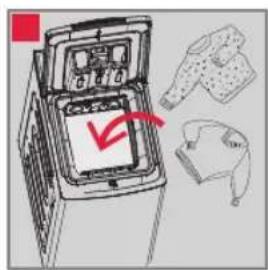 Koenic KWM 62212 A3 - Achtung: vor dem Waschen / Caution: before washing / Precaución: antes de lavar / Attention : avant le lavage / Attenzione: prima del lavaggio / Opgelet: voor het wassen - 2