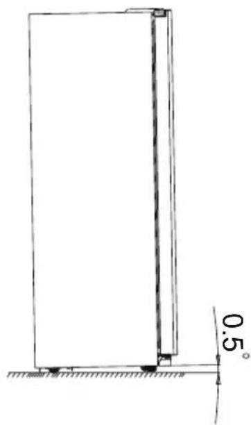 Koenic KDD 12116 A1 - Leveling of appliance - 1