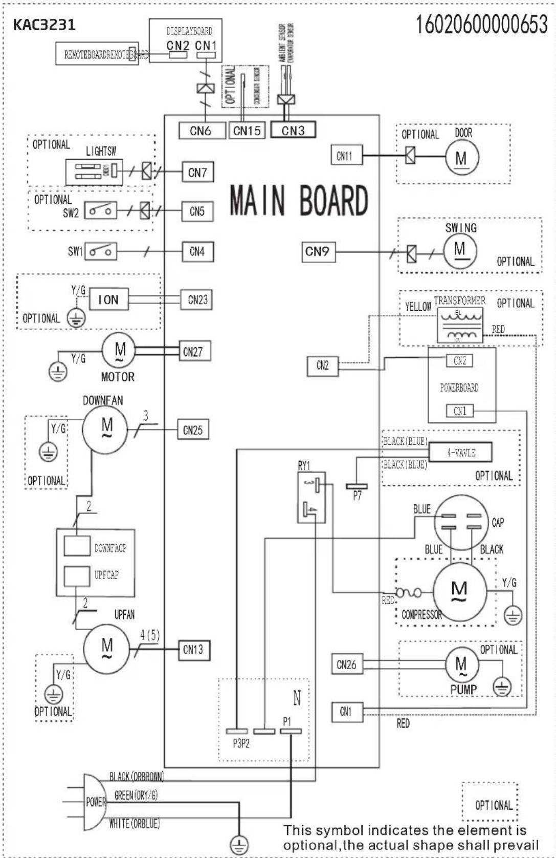 Koenic KAC 3351 - Schemat polaczen - 1