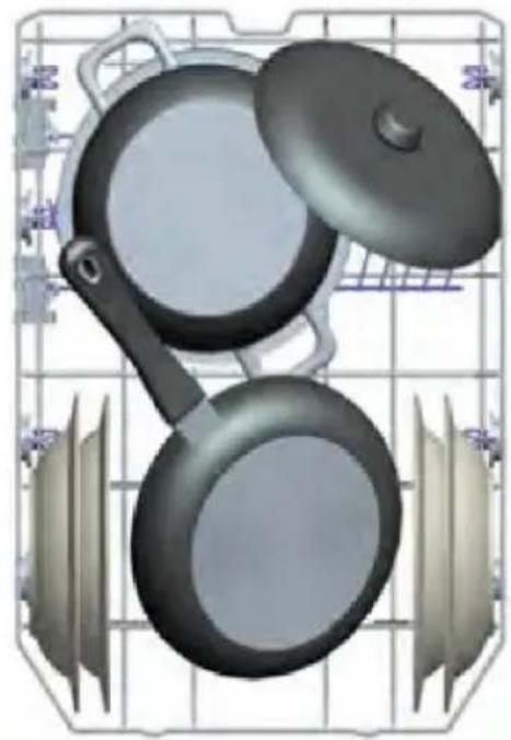 ESSENTIELB ELVS 456b - Panier inférieur clayettes pliables - 3