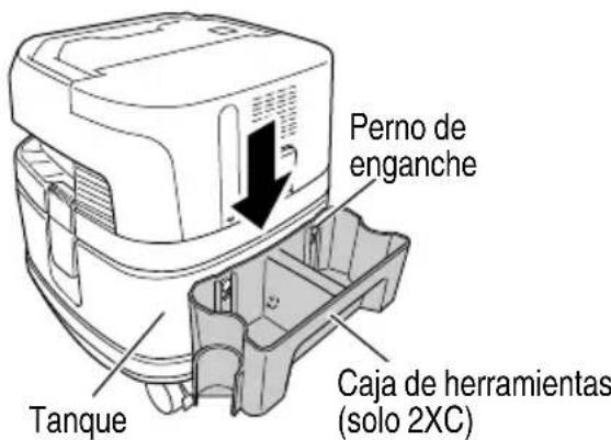 METABO RP 3608DA - Fijación y liberación de las ruedas (Fig. 23) - 2