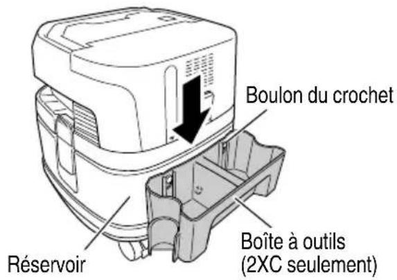 METABO RP 3608DA - Blocage et desserrage de la roulette (Fig. 23) - 2