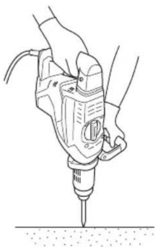 METABO H 60MEY - FORMA DE USAR EL MARTILLO DEMOLEDEDOR - 1