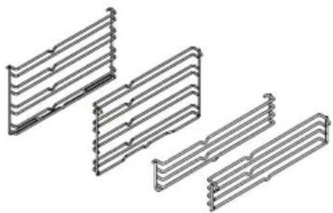 Everglades EVCK037 - In Tray Wire Grill* - 1