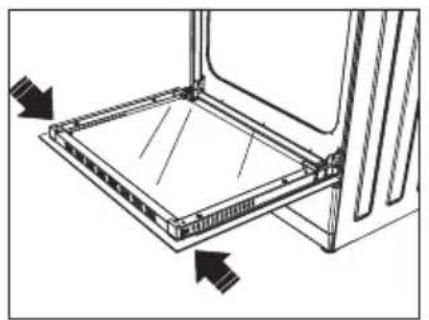 Everglades EVCK037 - CLEANING AND MAINTENANCE OF THE OVEN'S FRONT DOOR GLASS - 1