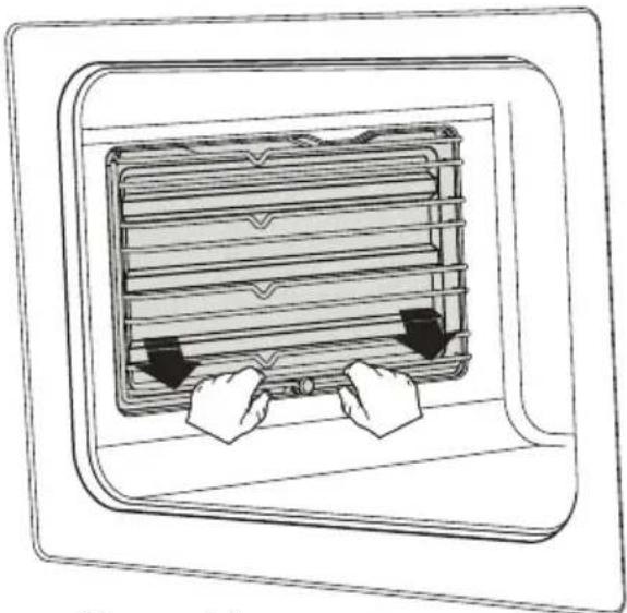 Everglades EVCK037 - GEBRUIK VAN HET GRILL-DEFLECTORPANEL (optioneel)* - 4