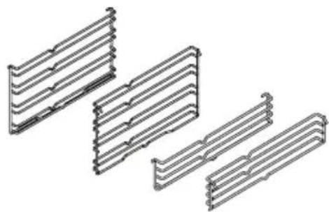 Everglades EVCK037 - Grille à Placer Dans le Plateau* - 1
