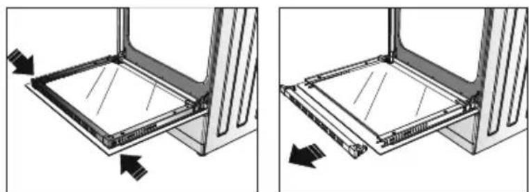 Everglades EVCK032 - REINIGUNG UND WARTUNG DER VORDEREN OFENSCHEIBE - 1