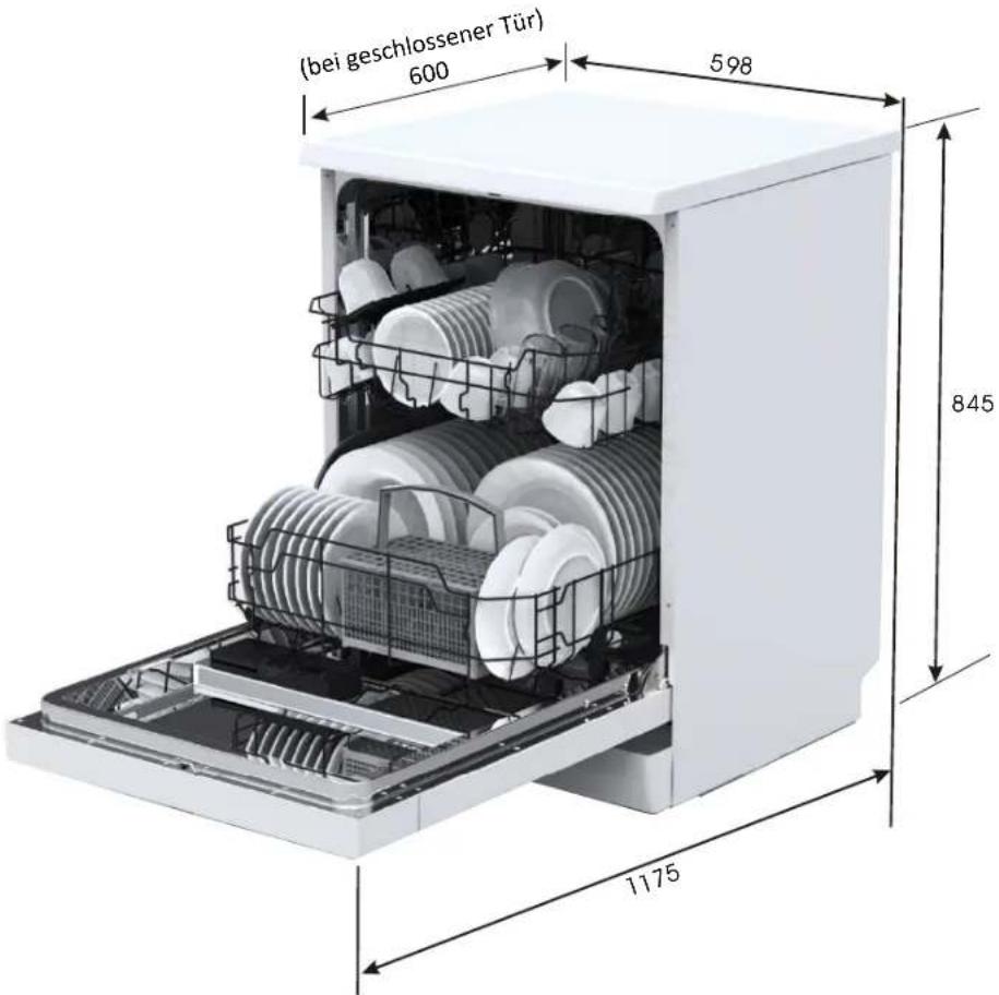 Everglades EDVW5100 - Technische DaTen - 1