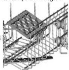 Everglades EDVW5100 - Folding back the cup shelves - 1