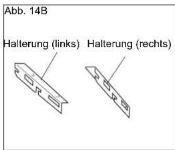 HAIER AC18CS1ERA - Montieren der Halterungen - 2