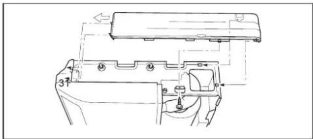 HAIER AC18CS1ERA - 1.Installare la mascherina (destra) - 2
