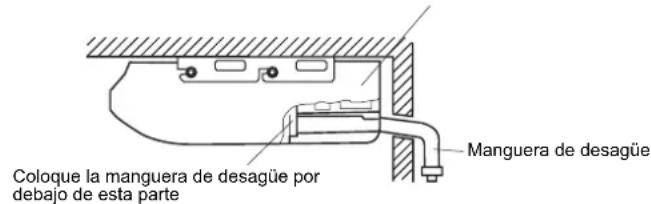 HAIER AC18CS1ERA - Instalar la manguera de desagüe - 1