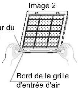 Image 2 ir du Bord de la grille d'entrée d'air