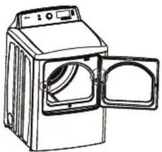 HAIER HLTD600AEW - ÉTAPE 6 - INVERSION DE LA PORTE (FACULTATIF) - 1