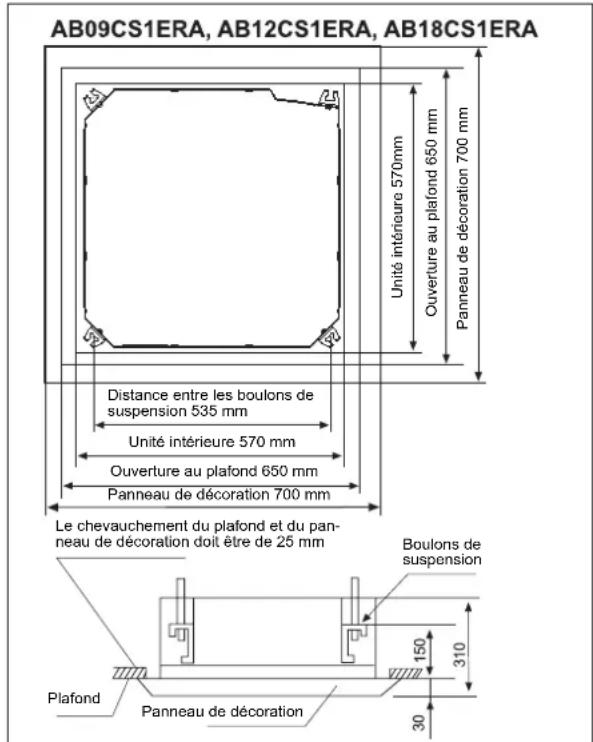 HAIER AB09CS1ERA - PREPARATION DE L'INSTALLATION - 1