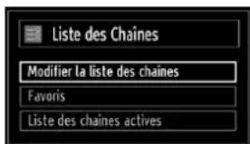 TOSHIBA 40BV700F - Affi chage de la liste des chaînes - 1