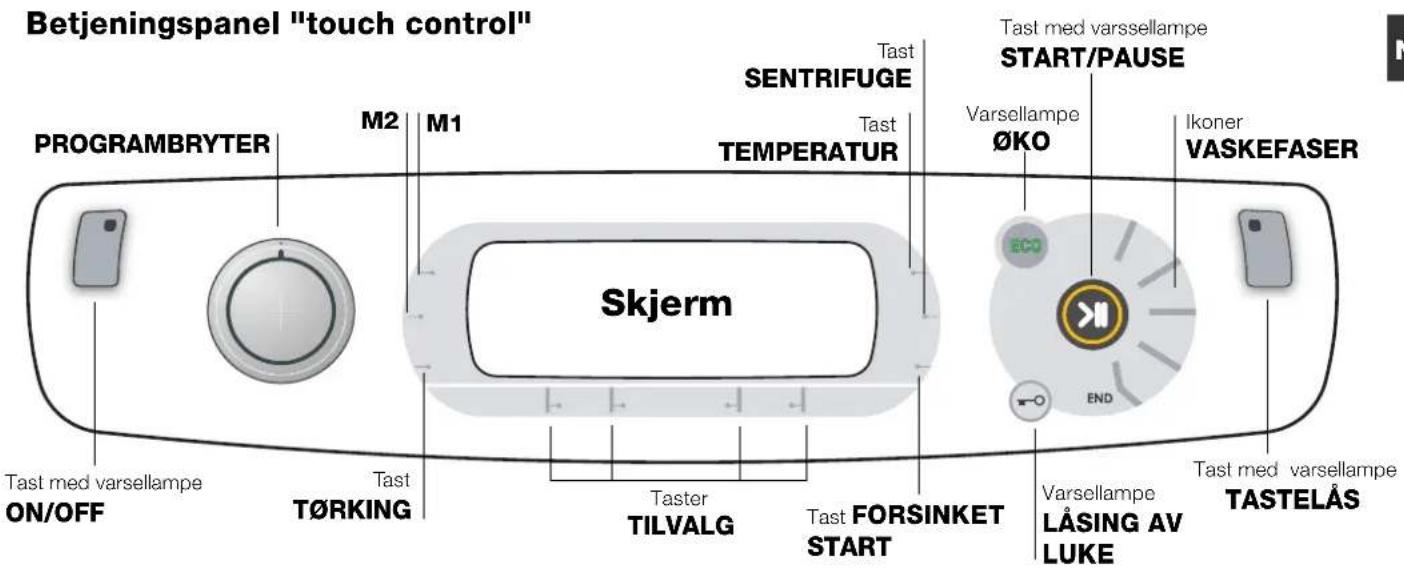 HOTPOINT AQM9D 490 U Aqualtis - ENDRING AV SPRÅK - 1