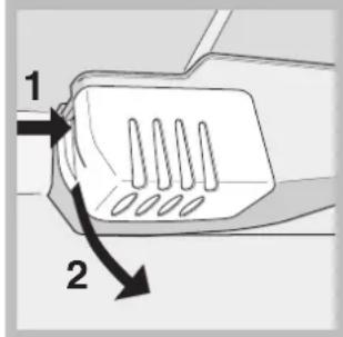 HOTPOINT ENTM 182A0 VW - Remplacement de l'ampoule d'éclairage - 1