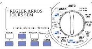 ORBIT WaterMaster 57292 - Choix de la fréquence d'arrosage dans les programmes A, B ou C - 1
