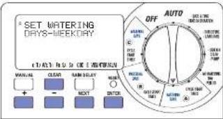 ORBIT WaterMaster 57336 - Auswählen der Bewässerungshäufigkeit in den Programmen A, B oder C - 1