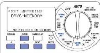 ORBIT WaterMaster 57336 - Selezione della frequenza di irrigazione per il Programma A, B o C - 1
