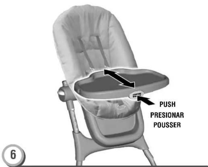 FISHER-PRICE V9464 - Using the Trays Cómo utilizar las bandejas Utilisation des plateaux - 1