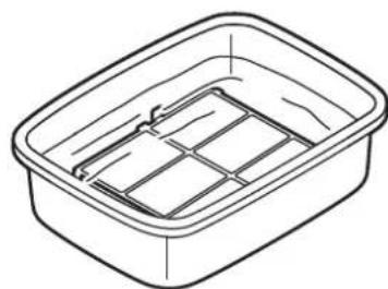 Toyotomi AC20 - Reinigen van het schermfilter - 3