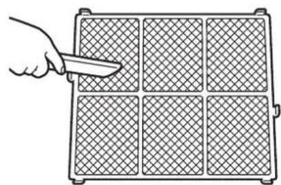 Toyotomi AC20 - Reinigen van het schermfilter - 2