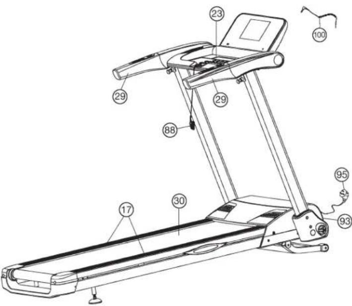 Christopeit TM 600S - Anmerkung: - 1
