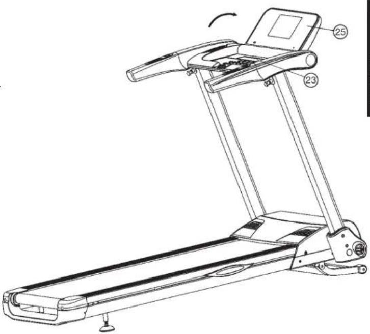 Christopeit TM 600S - Stap 4: Het openen van de computer - 1