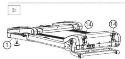 Christopeit TM 600S - How to move/store your treadmill: - 5