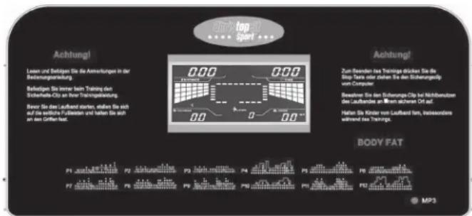 Christopeit TM 600S - Computerbeschreibung - 1