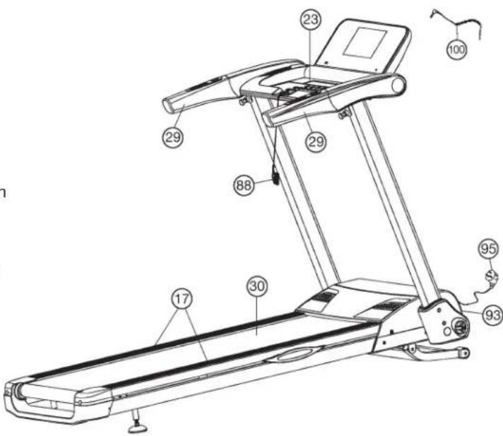 Christopeit TM 600S - Step 5: Checks and How to start - 1