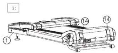 Christopeit TM 600S - How to move/store your treadmill: - 4