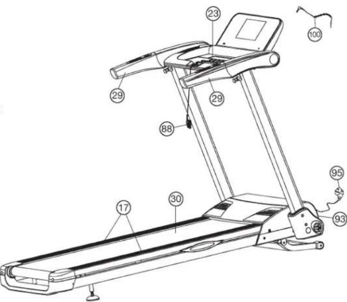 Christopeit TM 600S - Stap 5: Controle en Inbedrijfsname: - 1