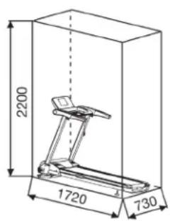 Christopeit TM 600S - Function of safety key - 1