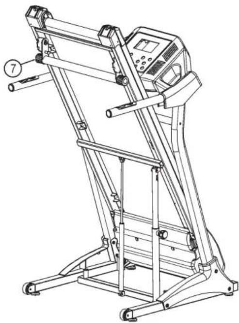 Christopeit TM 2 Pro de Luxe - Incline aanpassing: - 1