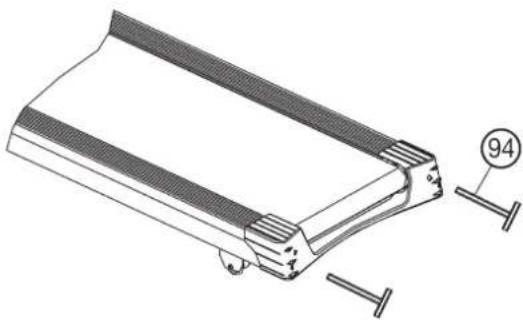 Christopeit TM 2 Pro de Luxe - Incline aanpassing: - 6
