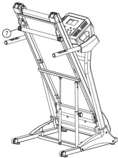 Christopeit TM 2 Pro de Luxe - How to move/store your treadmill: - 2