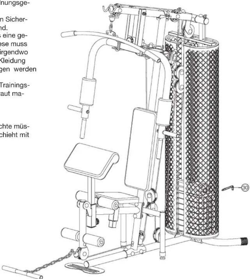 Christopeit SP 20 XL - SCHRITT 12: Kontrolle: - 1