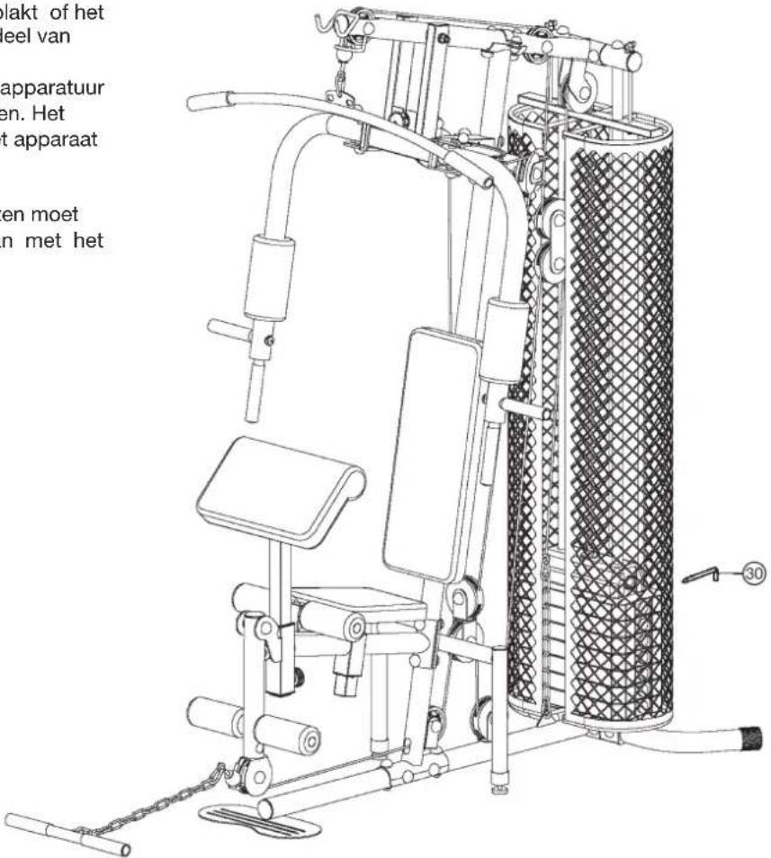 Christopeit SP 20 XL - Stap 12: Controle: - 1