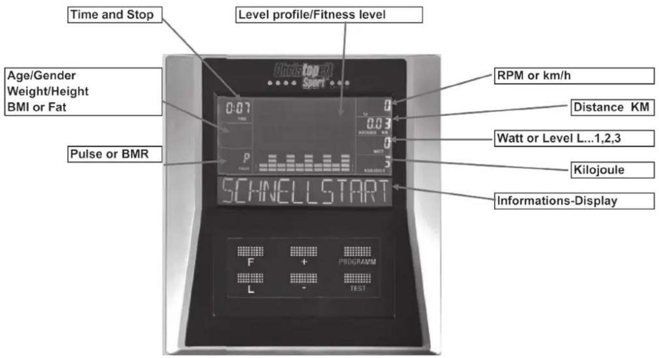 Christopeit EMS 4 - Computer manual - 1