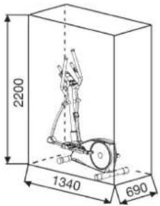 Christopeit CXM 7 - Technische Daten des Stromadapters - 1